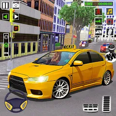 Скачать City Taxi Games-Taxi Car Games Взлом (Много денег) на Андроид бесплатно