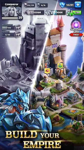 Empires & Puzzles: Match-3 RPG МОД/Взлом [Все открыто, Дополнительные деньги и Меню MOD] Screenshot 2