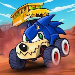 Скачать Car Eats Car Multiplayer Race взлом на много денег и кристаллов для Андроид