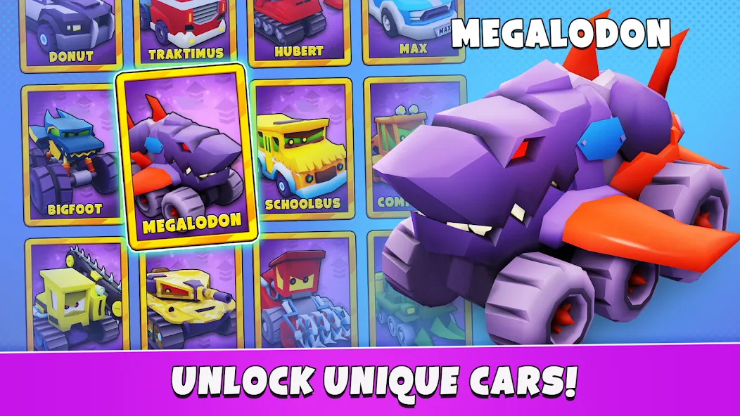 Car Eats Car 5 - Battle Arena (С тс Са 5) МОД/Взлом [Бесконечные деньги, Монеты и Мега MOD] Screenshot 3