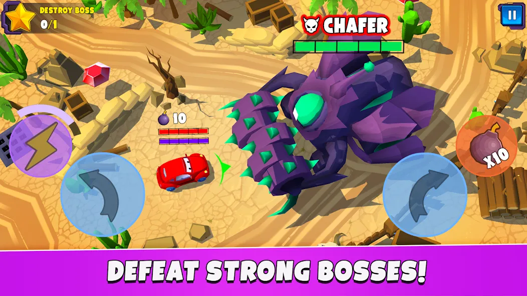 Car Eats Car 5 - Battle Arena (С тс Са 5) МОД/Взлом [Бесконечные деньги, Монеты и Мега MOD] Screenshot 4