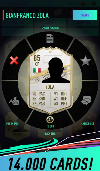 Pack Opener for FUT 21 (Пакопенер для  21) МОД/Взлом [Много денег, Монет и Все открыто] Screenshot 4
