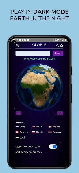 Globle - Country Guess Game (Глоубл) МОД/Взлом [Деньги, Монеты и Меню MOD] Screenshot 3