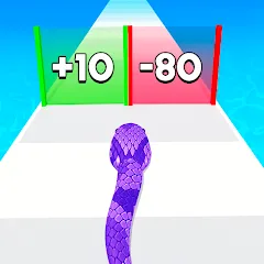 Скачать Snake Run Race・3D Running Game Мод много денег на Андроид бесплатно
