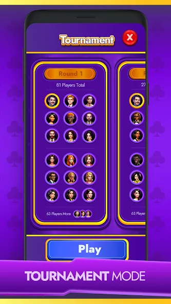 Tonk - Classic Card Game (Тонк) МОД/Взлом [Меню, Бесконечные монеты и Открытые уровни] Screenshot 3