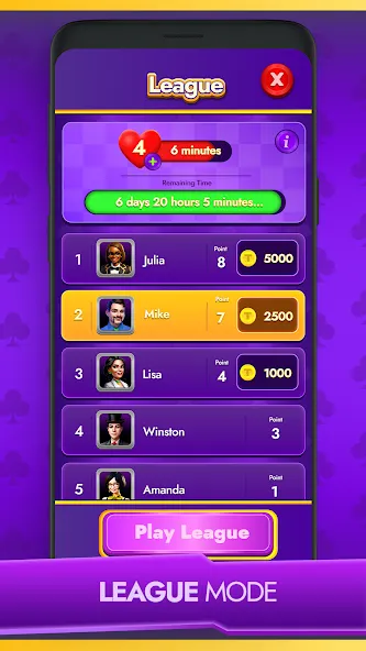 Tonk - Classic Card Game (Тонк) МОД/Взлом [Меню, Бесконечные монеты и Открытые уровни] Screenshot 4