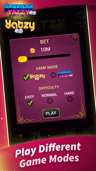 Yatzy - Offline Dice Games (Ятзи) МОД/Взлом [Деньги, Монеты и Меню MOD] Screenshot 4