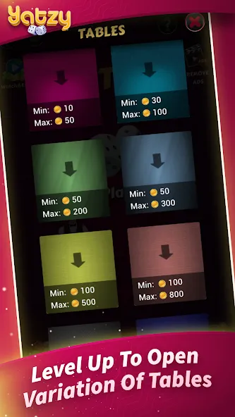Yatzy - Offline Dice Games (Ятзи) МОД/Взлом [Деньги, Монеты и Меню MOD] Screenshot 5