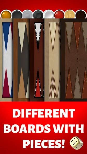 Backgammon Offline МОД/Взлом [Меню, Бесконечные монеты и Открытые уровни] Screenshot 3