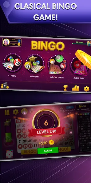 Bingo - Offline Bingo Game МОД/Взлом [Все открыто, Дополнительные деньги и Меню MOD] Screenshot 2
