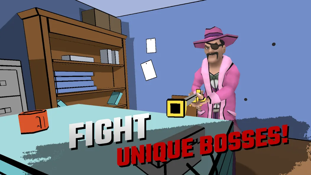 FPS Shooter game: Miss Bullet МОД/Взлом [Все открыто, Дополнительные деньги и Меню MOD] Screenshot 2