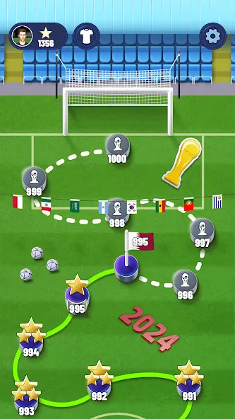 Soccer Superstar (Соккер упер Стар) МОД/Взлом [Деньги, Монеты и Меню MOD] Screenshot 4