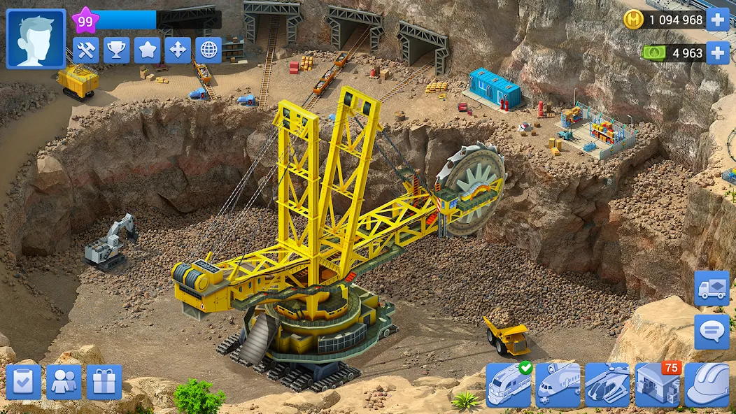Megapolis: City Building Sim (Мегаполис) МОД/Взлом [Деньги, Монеты и Меню MOD] Screenshot 1