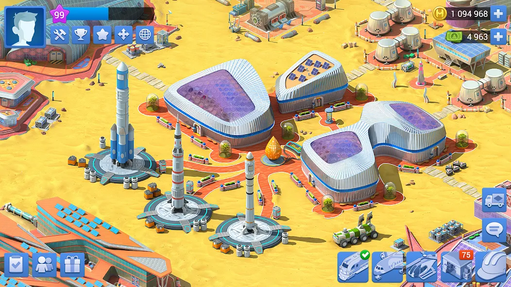 Megapolis: City Building Sim (Мегаполис) МОД/Взлом [Деньги, Монеты и Меню MOD] Screenshot 2