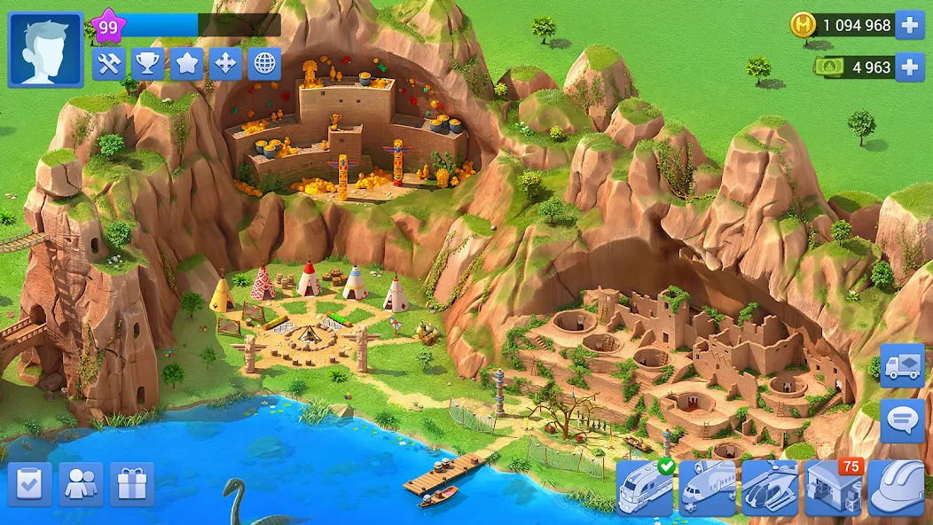Megapolis: City Building Sim (Мегаполис) МОД/Взлом [Деньги, Монеты и Меню MOD] Screenshot 4