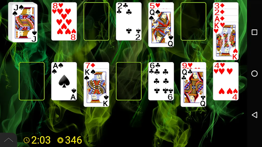 All In a Row Solitaire (Ол ин э Роу Солитер) МОД/Взлом [Все открыто, Дополнительные деньги и Меню MOD] Screenshot 1