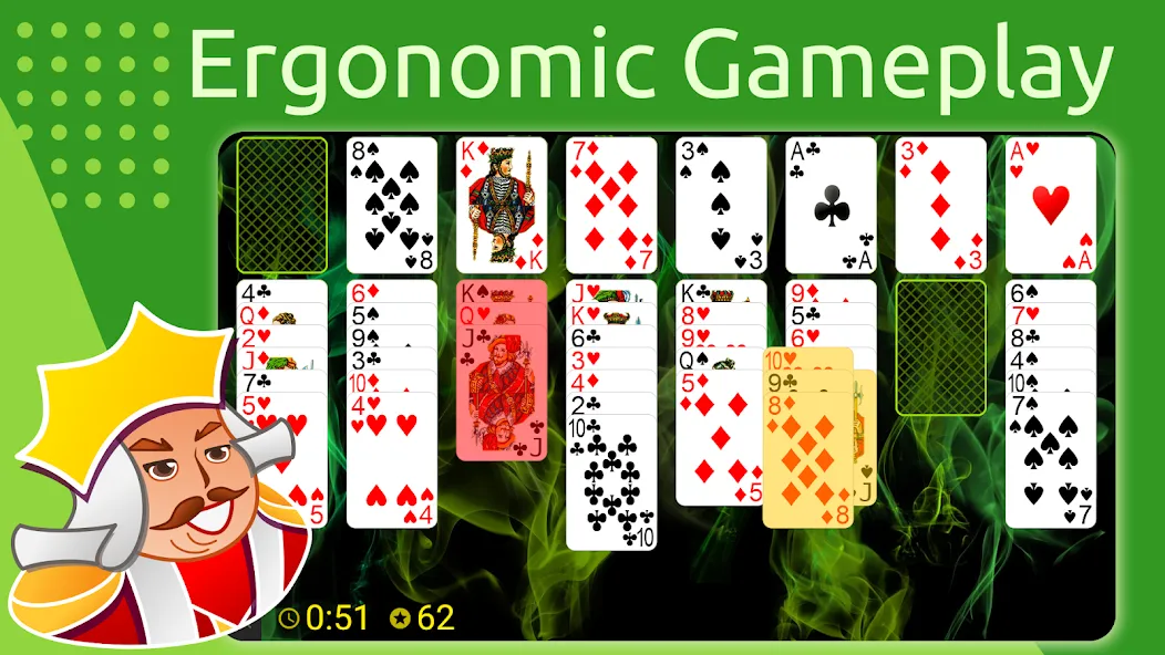 FreeCell МОД/Взлом [Много монет, Открытые уровни и Мега MOD] Screenshot 1