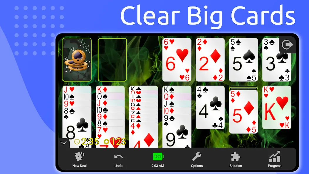 Solitaire МОД/Взлом [Деньги, Монеты и Меню MOD] Screenshot 3