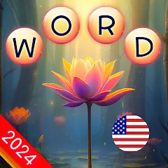 Скачать Взломанная Calming Crosswords Word Puzzle на Андроид (Все уровни разблокированы)