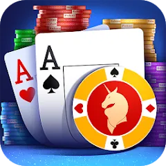 Скачать Взломанная Sohoo Poker - Texas Holdem на Андроид бесплатно (Много фишек)