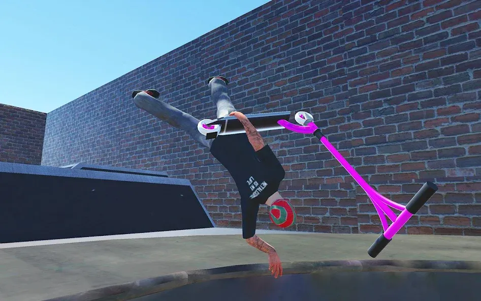 Scooter X (Скутер Икс) МОД/Взлом [Меню, Бесконечные монеты и Открытые уровни] Screenshot 2