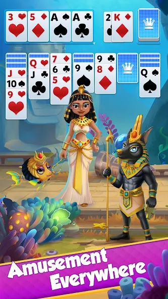 Solitaire - Klondike Card Game (Солитер) МОД/Взлом [Много денег, Монет и Все открыто] Screenshot 4