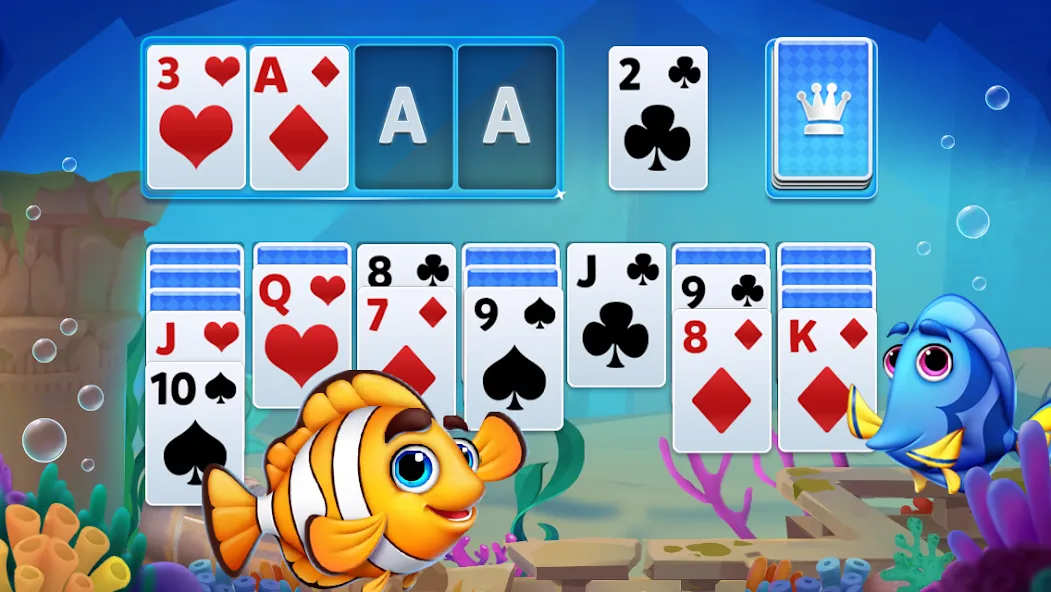 Solitaire - Klondike Card Game (Солитер) МОД/Взлом [Много денег, Монет и Все открыто] Screenshot 5