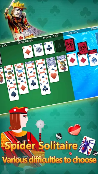 klondike solitaire :card shark МОД/Взлом [Деньги, Монеты и Меню MOD] Screenshot 1