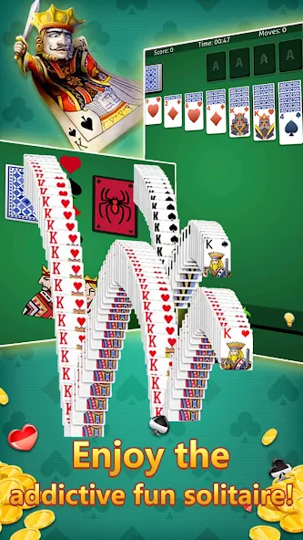 klondike solitaire :card shark МОД/Взлом [Деньги, Монеты и Меню MOD] Screenshot 3