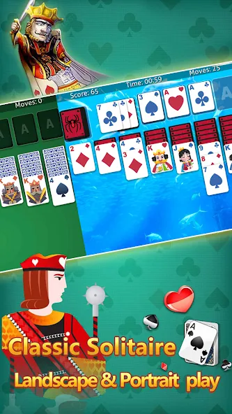 klondike solitaire :card shark МОД/Взлом [Деньги, Монеты и Меню MOD] Screenshot 5