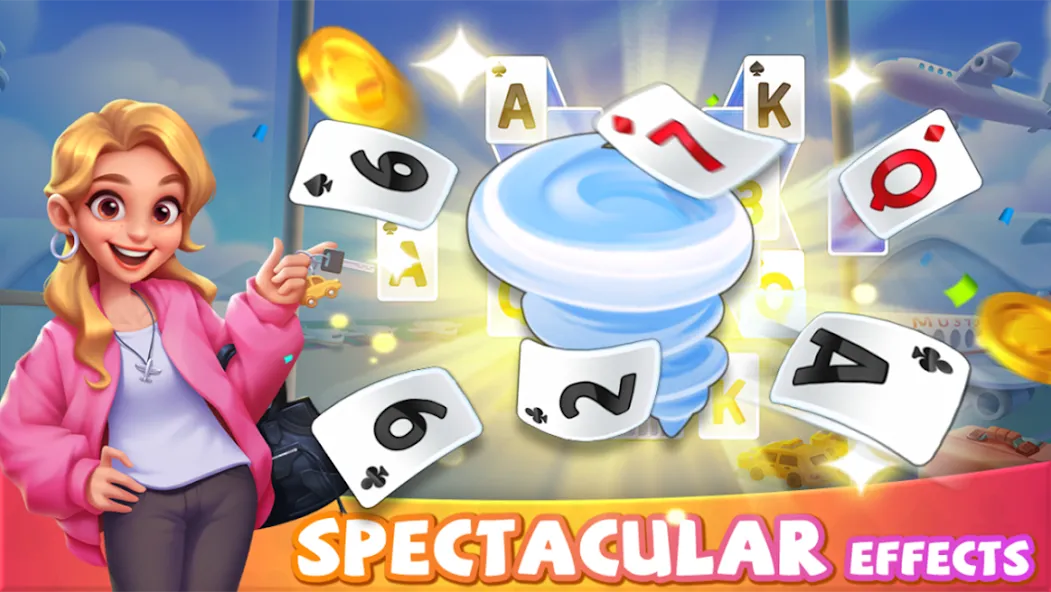 Solitaire Good Times (Солитер Гуд Таймс) МОД/Взлом [Много монет, Открытые уровни и Мега MOD] Screenshot 4
