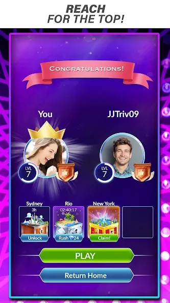 Official Millionaire Game МОД/Взлом [Все открыто, Дополнительные деньги и Меню MOD] Screenshot 3