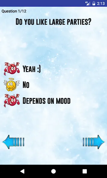Test: Angel or Devil МОД/Взлом [Все открыто, Дополнительные деньги и Меню MOD] Screenshot 2