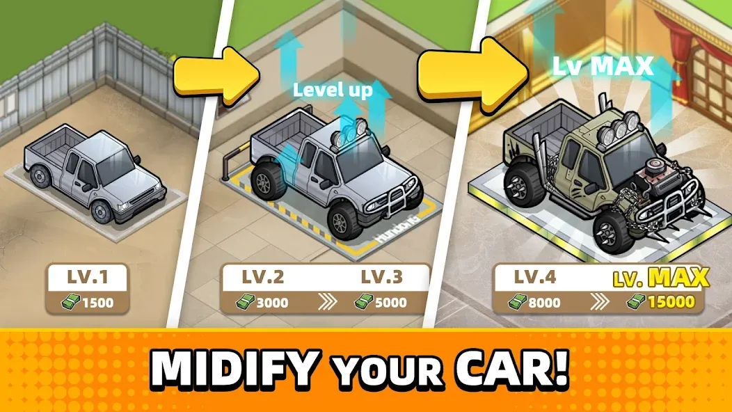 Used Car Tycoon Game (Юзед Кар Тайкун Гейм) МОД/Взлом [Много монет, Открытые уровни и Мега MOD] Screenshot 2