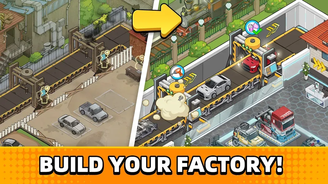 Used Car Tycoon Game (Юзед Кар Тайкун Гейм) МОД/Взлом [Много монет, Открытые уровни и Мега MOD] Screenshot 3