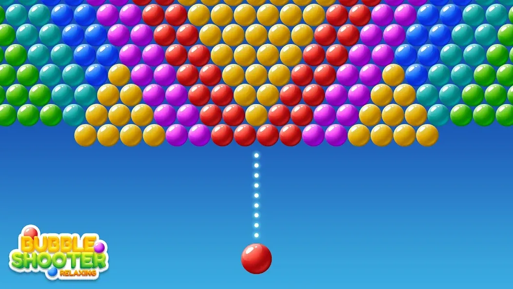 Bubble Shooter Relaxing (Бабл Шутер Релаксинг) МОД/Взлом [Меню, Бесконечные монеты и Открытые уровни] Screenshot 3
