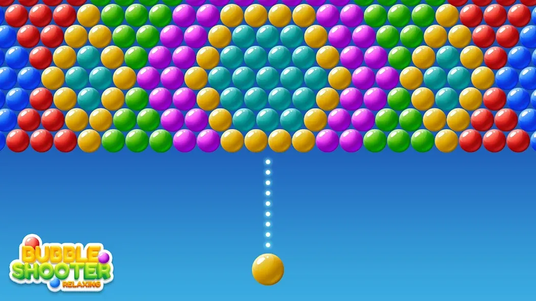 Bubble Shooter Relaxing (Бабл Шутер Релаксинг) МОД/Взлом [Меню, Бесконечные монеты и Открытые уровни] Screenshot 4