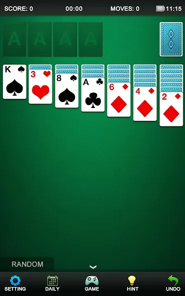 Solitaire! Classic Card Games МОД/Взлом [Бесконечные деньги, Монеты и Мега MOD] Screenshot 1