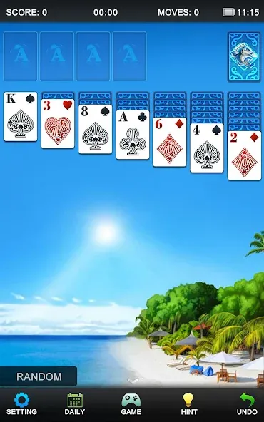 Solitaire! Classic Card Games МОД/Взлом [Бесконечные деньги, Монеты и Мега MOD] Screenshot 3