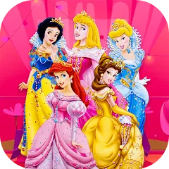 Скачать Взломанная Princess Makeup Dressup Salon на Андроид (Много денег и все открыто)