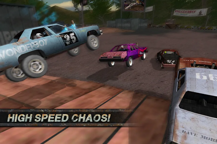 Demolition Derby: Crash Racing (Демолиция Дерби) МОД/Взлом [Бесконечные деньги, Монеты и Мега MOD] Screenshot 4