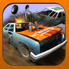Скачать Demolition Derby: Crash Racing взлом на много денег и бесплатные покупки на Андроид