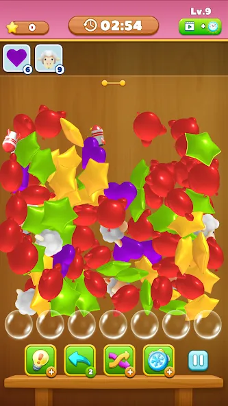 Match Triple Balloon (Матч Тройной Шарик) МОД/Взлом [Все открыто, Дополнительные деньги и Меню MOD] Screenshot 5