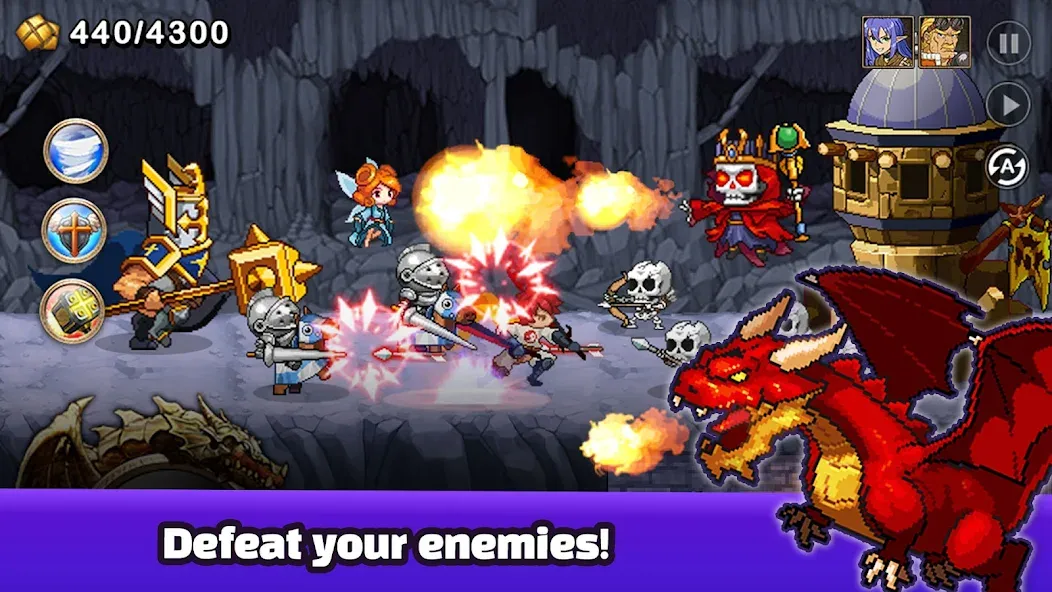 Kingdom Wars - Tower Defense (Кингдом Варс) МОД/Взлом [Деньги, Монеты и Меню MOD] Screenshot 3
