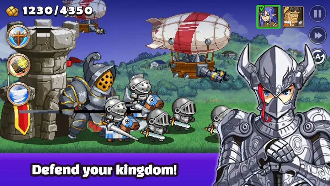 Kingdom Wars - Tower Defense (Кингдом Варс) МОД/Взлом [Деньги, Монеты и Меню MOD] Screenshot 4