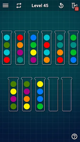 Ball Sort Puzzle - Color Games (Балл Сорт Пазл) МОД/Взлом [Все открыто, Дополнительные деньги и Меню MOD] Screenshot 3