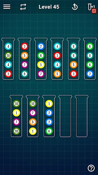 Ball Sort Puzzle - Color Games (Балл Сорт Пазл) МОД/Взлом [Все открыто, Дополнительные деньги и Меню MOD] Screenshot 4