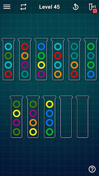 Ball Sort Puzzle - Color Games (Балл Сорт Пазл) МОД/Взлом [Все открыто, Дополнительные деньги и Меню MOD] Screenshot 5