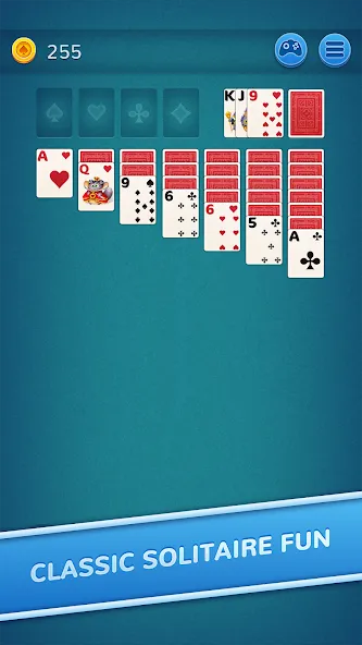 7 Solitaire (Солитер) МОД/Взлом [Меню, Бесконечные монеты и Открытые уровни] Screenshot 1