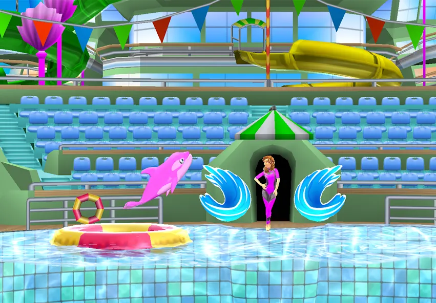 My Dolphin Show (Май Долфин Шоу) МОД/Взлом [Все открыто, Дополнительные деньги и Меню MOD] Screenshot 4
